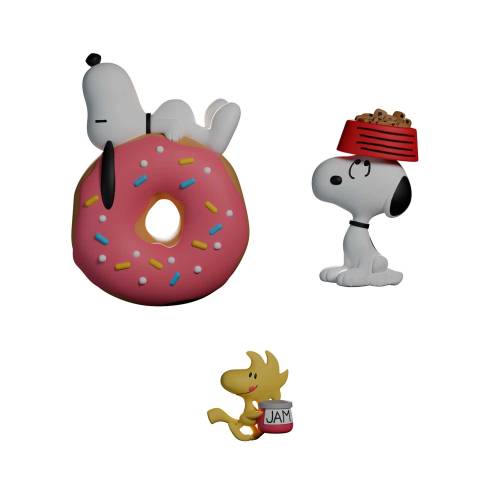 SNOOPY - Zestaw 3 magnesów