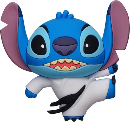 LILO & STITCH - Stitch taekwondo - piankowy magnes kolekcjonerski 3D