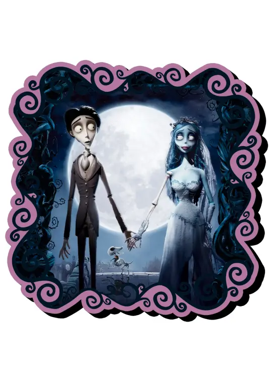 CORPSE BRIDE - masywny magnes