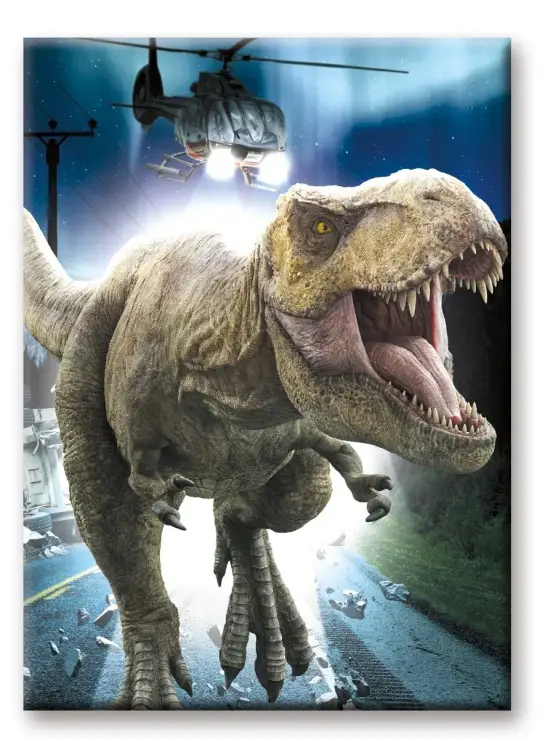 JURASSIC WORLD - T-Rex - Magnes 6.3x8.9cm