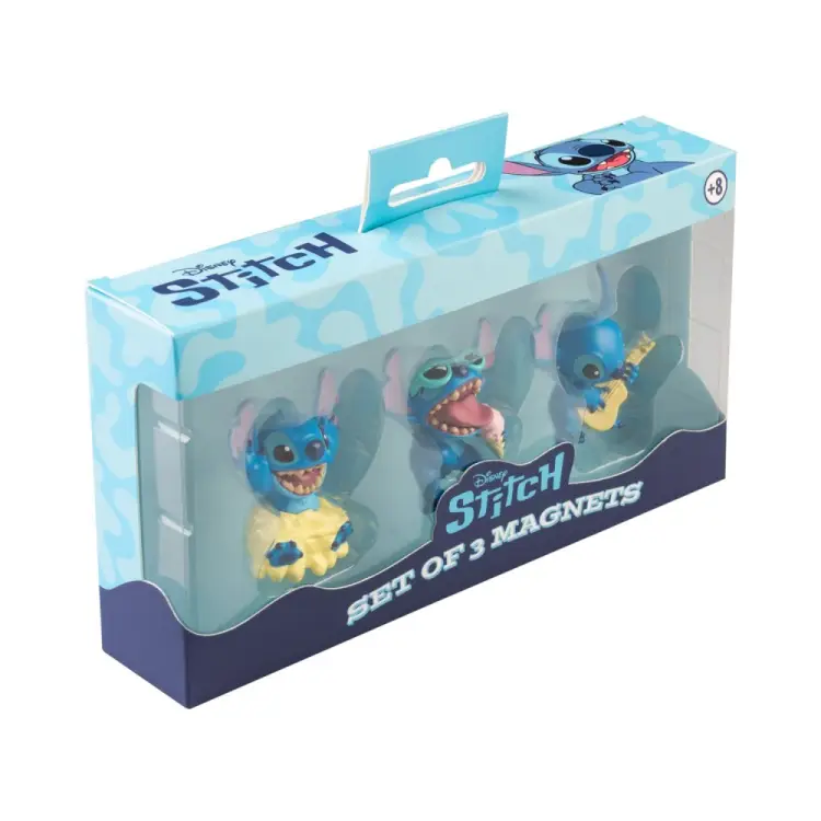 STITCH - Zestaw 3 magnesów