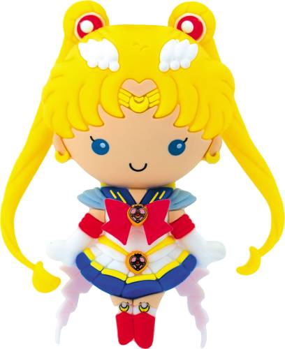 SAILOR MOON - Super Sailor Moon - kolekcjonerski magnes piankowy 3D