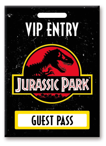 JURASSIC PARK - Guest Pass - Magnes 6.3x8.9cm