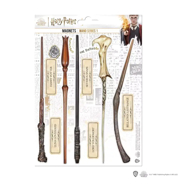 HARRY POTTER - Ściana 01 - Tablica 10 magnesów piankowych