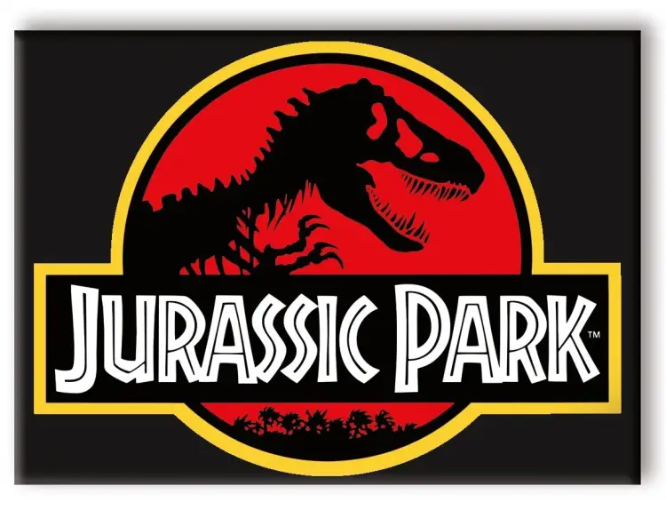 JURASSIC PARK - Logo - Magnes 6.3x8.9cm