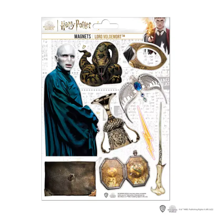 HARRY POTTER - Voldemort - tablica 9 magnesów piankowych
