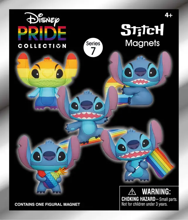 STITCH - Seria 7 - Magnesy piankowe 3D w ślepych torebkach (display 12 szt.)