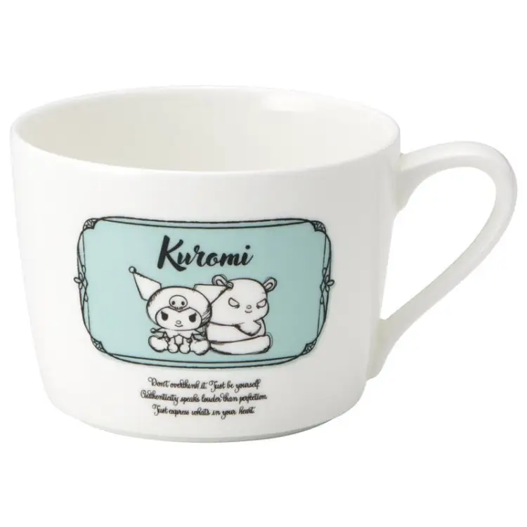 HELLO KITTY - Kuromi - Kubek porcelanowy "Bone China" 270ml