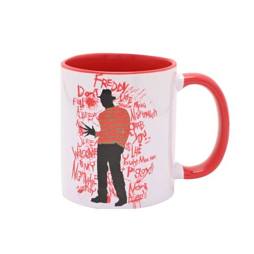 A NIGHTMARE ON ELM STREET - Freddy Krueger - Kolorowy kubek wewnętrzny - 11oz