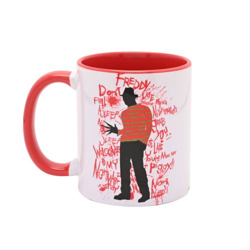 A NIGHTMARE ON ELM STREET - Freddy Krueger - Kolorowy kubek wewnętrzny - 11oz