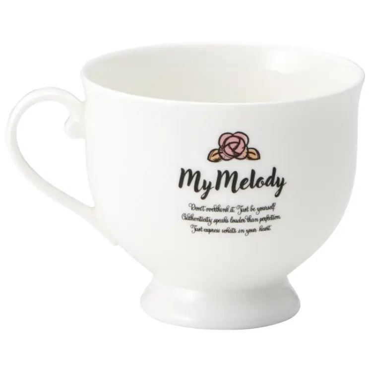 HELLO KITTY - My Melody - Filiżanka i spodek "Bone China" 240ml