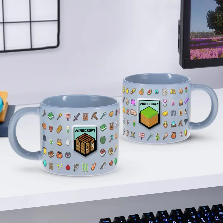 MINECRAFT - Wytłaczany kubek 11 uncji