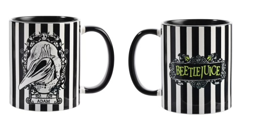 BEETLEJUICE - Black&White - Adam - Kubek w kolorze wnętrza - 10Oz