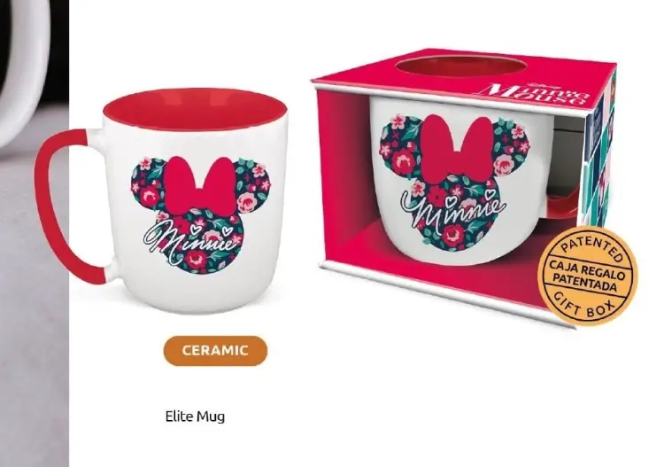 MINNIE - Gardering - Kubek Elite z kolorowym wnętrzem - 13Oz