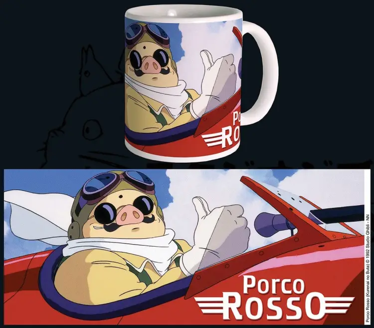 STUDIO GHIBLI - Porco Rosso - Kubek 300ml