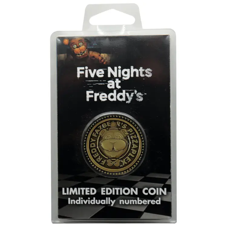 FIVE NIGHTS AT FREDDY'S - Fazbear - Moneta z limitowanej edycji