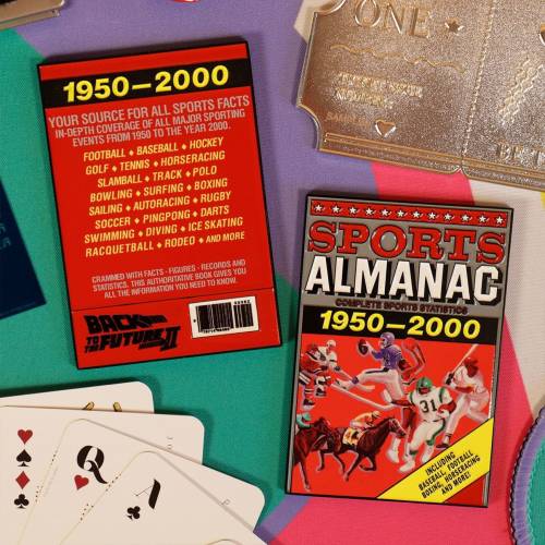 BACK TO THE FUTURE - Sports Almanac - Limitowana edycja sztabek