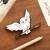 HARRY POTTER - Hedwiga - Metalowy magnes 7cm
