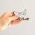 HARRY POTTER - Hedwiga - Metalowy magnes 7cm