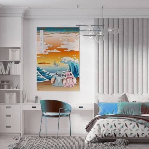 STITCH & ANGEL - Japonia - Plakat 61 x 91 cm