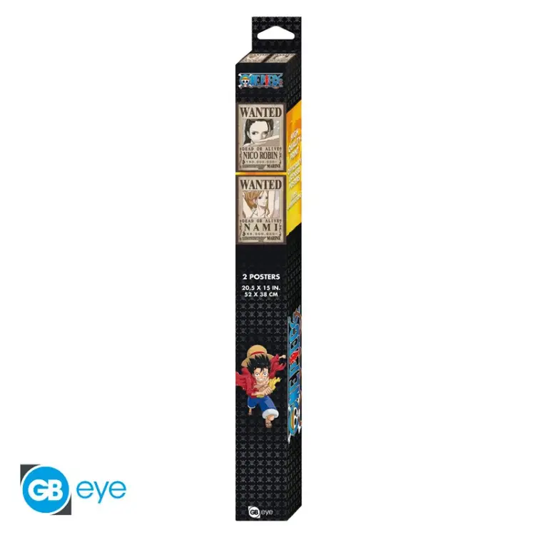 ONE PIECE - Nami & Robin - Zestaw 2 plakatów "52x38