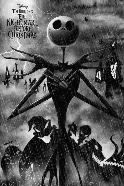 NIGHTMARE BEFORE XMAS - Rain - Plakat 61 x 91 cm