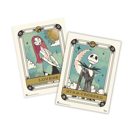 NIGHTMARE BEFORE XMAS - Zestaw 2 mini plakatów 38x52cm