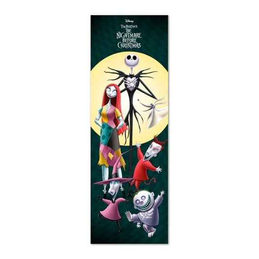 NIGHTMARE BEFORE XMAS - Plakat na drzwi 53x158 cm