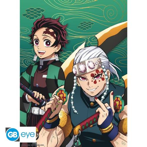 DEMON SLAYER - Dzielnica rozrywki - Zestaw 2 plakatów 52x38