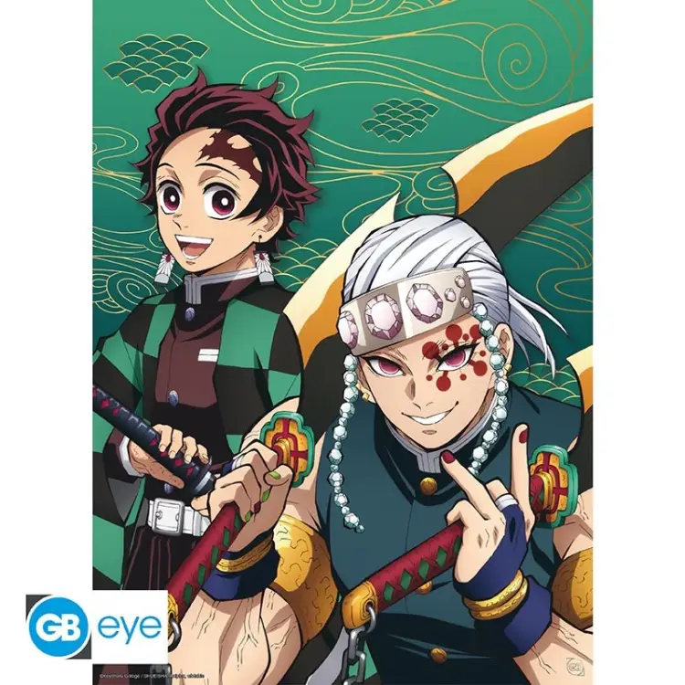 DEMON SLAYER - Dzielnica rozrywki - Zestaw 2 plakatów 52x38