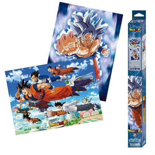 DRAGON BALL SUPER - Goku & Friends - Zestaw 2 plakatów "52x38