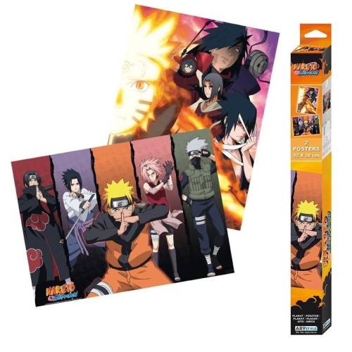 NARUTO - Grupy - Zestaw 2 plakatów "52x38