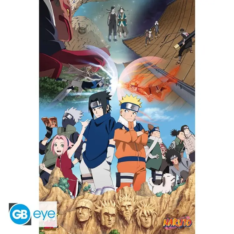 NARUTO - Wola ognia - Plakat 91x61cm