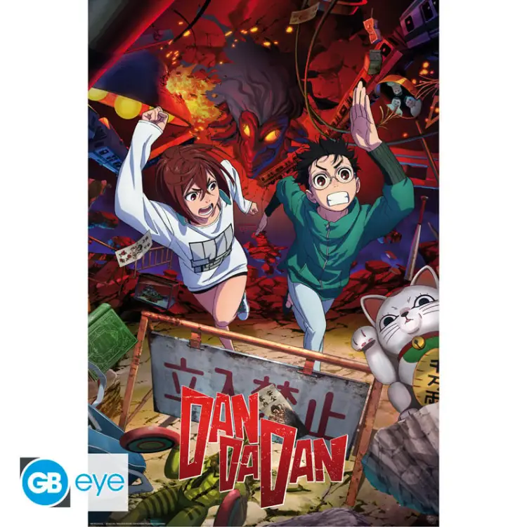 DANDADAN - Momo & Okarun - Plakat 91x61cm