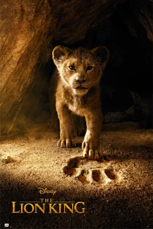 LWI KRÓL - Simba - Plakat 61 x 91 cm