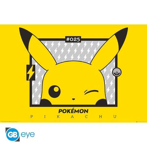 POKEMON - Pikachu Wink - plakat 91x61cm