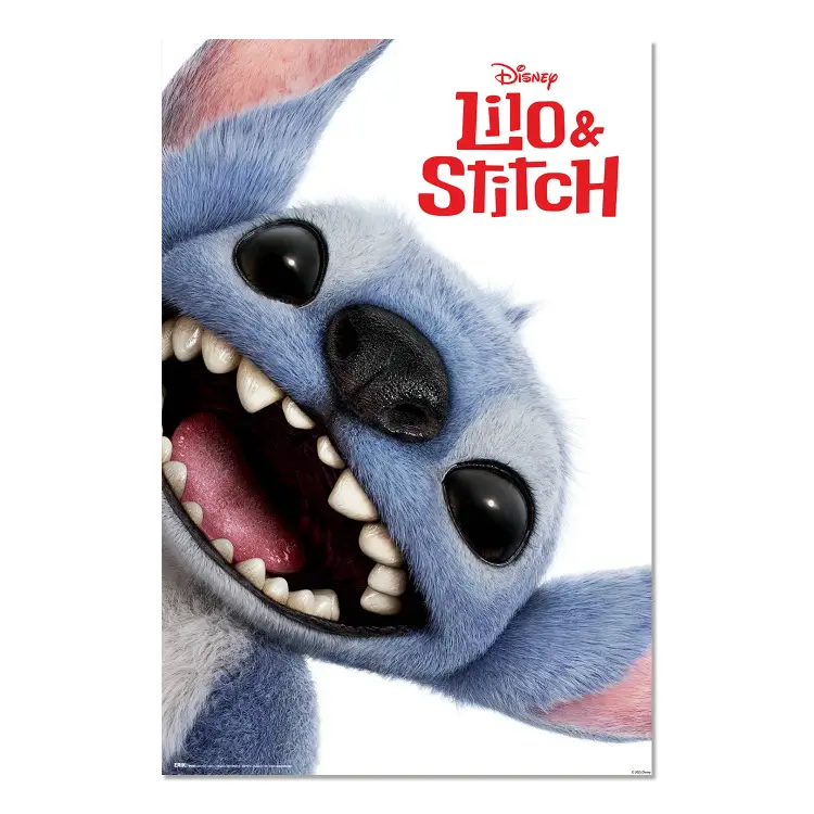 LILO & STITCH LIVE ACTION - Twarz - Plakat 61 x 91 cm
