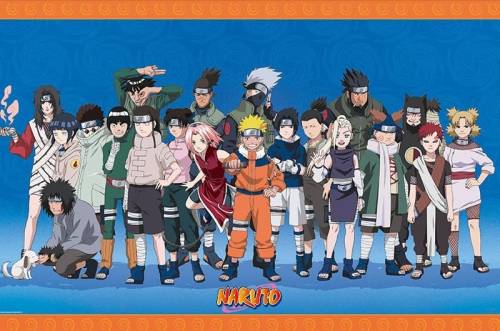 NARUTO - Konoha Ninjas - Plakat 91x61cm