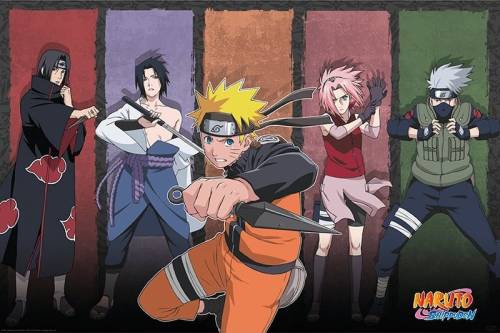 NARUTO - Naruto i sojusznicy - Plakat 91x61cm