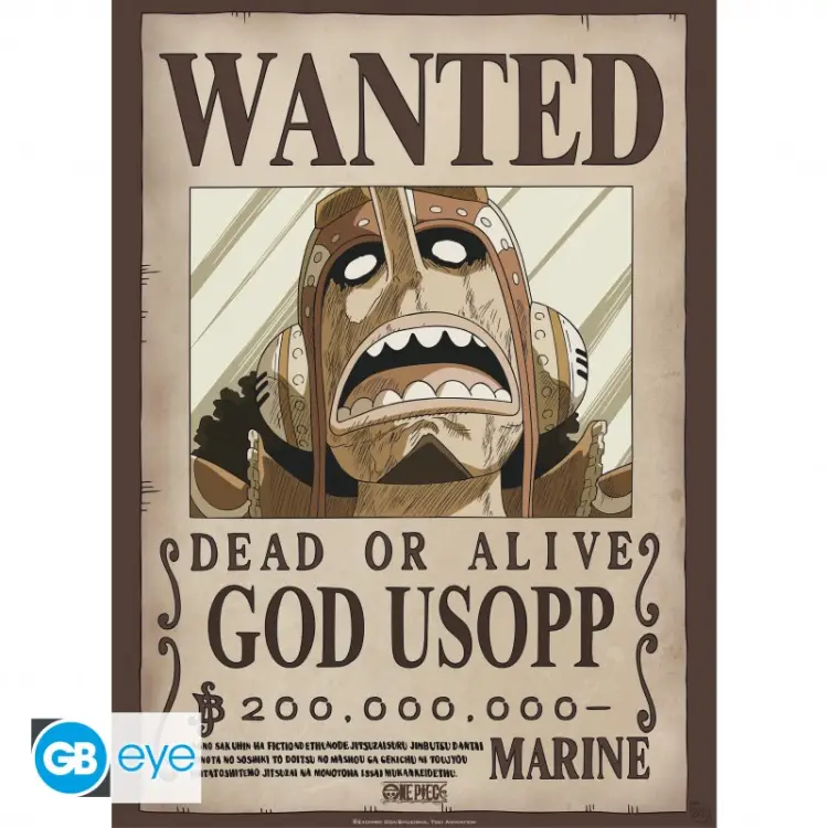 ONE PIECE - Usopp & Franky - Zestaw 2 plakatów "52x38