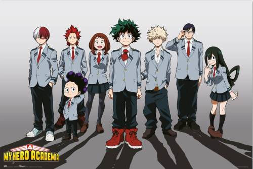 MY HERO ACADEMIA - Wersja mundurowa - Plakat 61x91cm