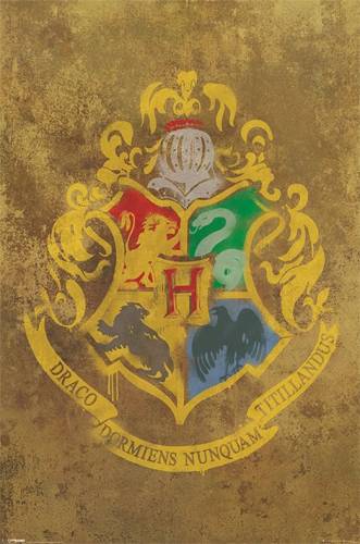 HARRY POTTER - Plakat 61x91 - Herb Hogwartu