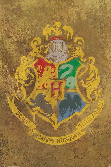 HARRY POTTER - Plakat 61x91 - Herb Hogwartu