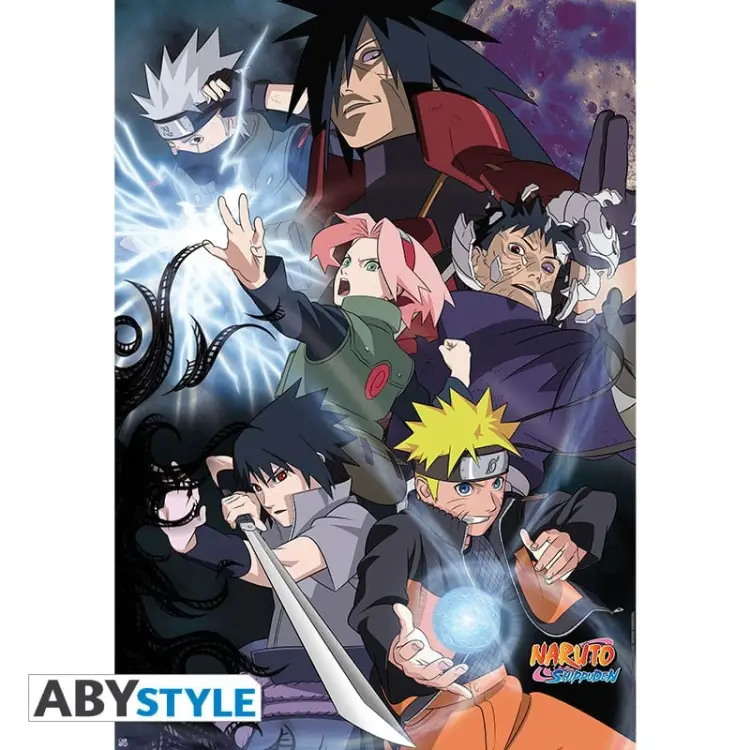 NARUTO - Wojna grupowa ninja - plakat "91x61