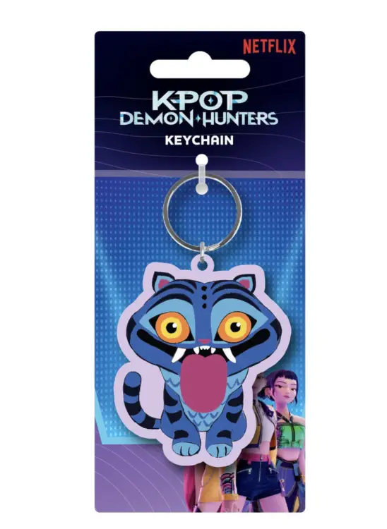 K-POP DEMON HUNTER - Derpy z wystającym językiem - brelok PVC