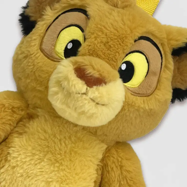 DISNEY - Simba - Pluszowy plecak - 30x23x14cm