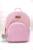STITCH & ANGEL - Fashion Duo Pink Corduroy BackPack - '32x25x14cm'