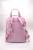STITCH & ANGEL - Fashion Duo Pink Corduroy BackPack - '32x25x14cm'