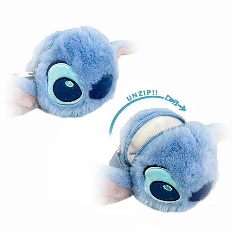 STITCH - Pluszowy plecak - 28x16x11cm