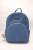 STITCH & ANGEL - Fashion Duo Blue Corduroy BackPack - "28x22x11cm